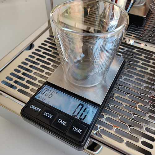 Joefrex espresso scale