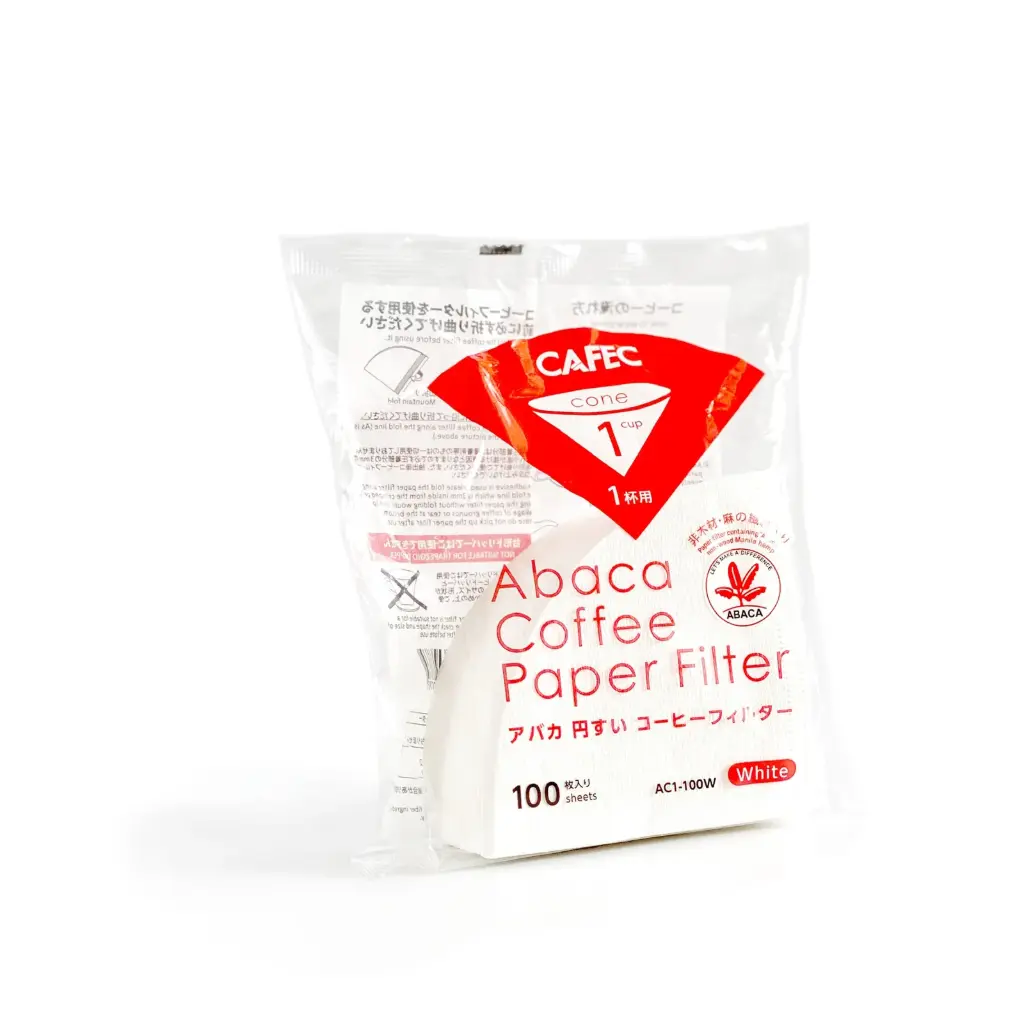 Cafec ABACA Koffiefilters (1 Cup)