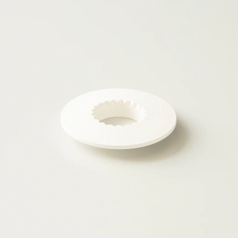 Origami Dripper Holder (Grain White)