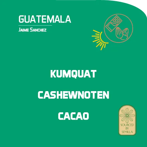 Guatemala: Jaime Sanchez (250 gr)