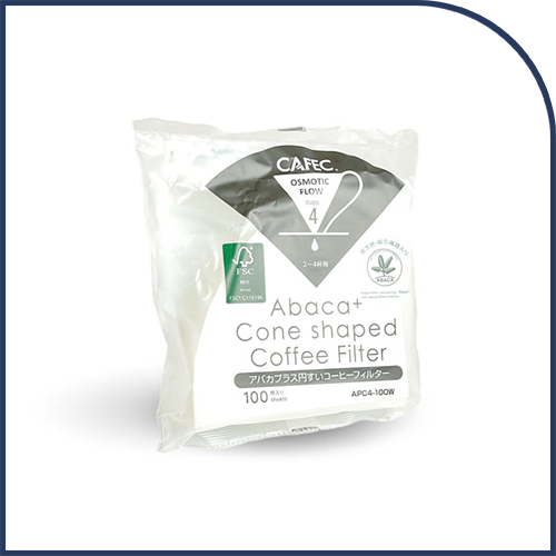 Cafec ABACA+ Koffiefilters - Cup 4